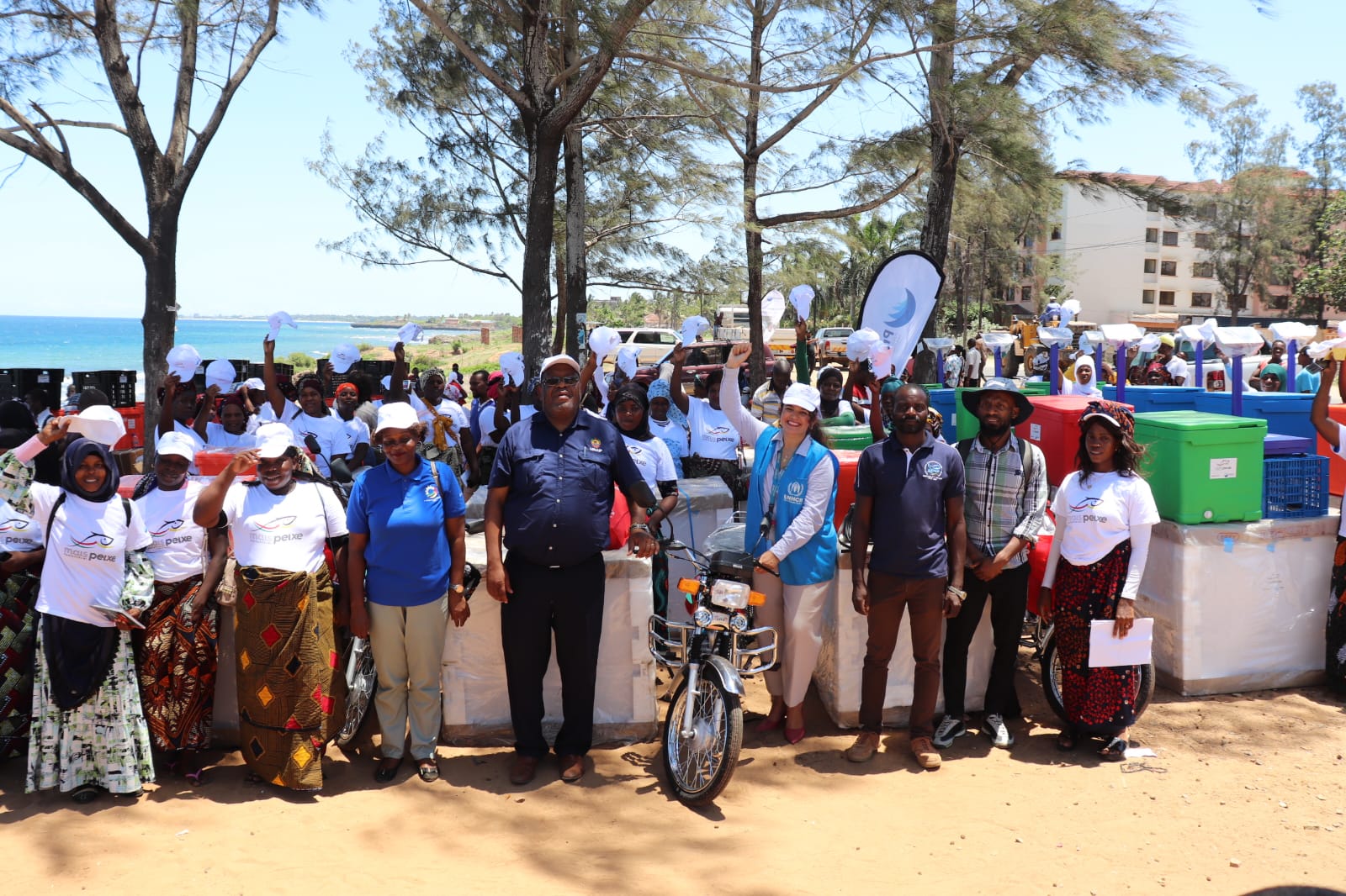 Reforçada a capacidade da cadeia de valor da pesca artesanal em Cabo Delgado