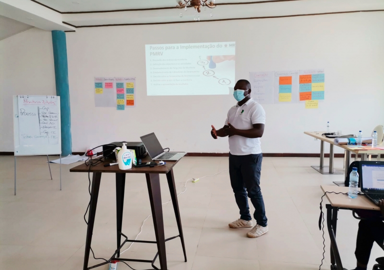 Partilha de experiência sobre PMRV com a Rede de Gestão Comunitária de Recursos Naturais 